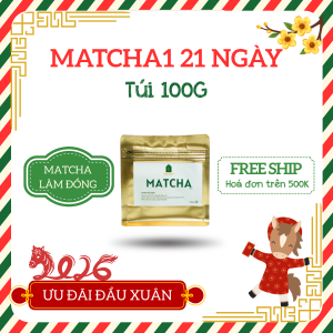 Bột trà xanh Matcha 21 – Túi 100g