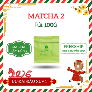 Bột trà xanh Matcha 2 - Túi 100g