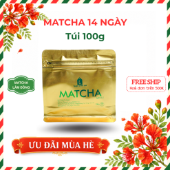 Bột trà xanh Matcha 14 | Túi 100g