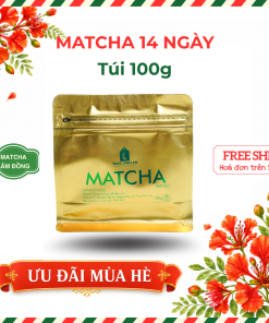 Bột trà xanh Matcha 14 | Túi 100g