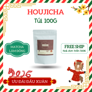 Houjicha (Matcha ô long rang) - Túi 100g