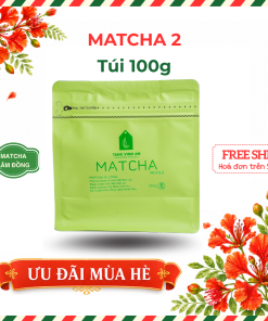Bột trà xanh Matcha 2 | Túi 100g