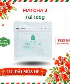 Bột trà xanh Matcha 3 | Túi 100g