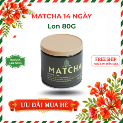 Bột trà Matcha Ô Long 1 (14 ngày) | Lon 80g 6 182