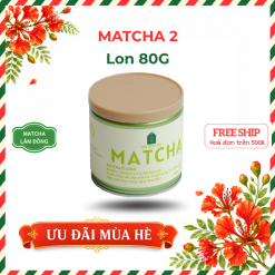 Bột trà Matcha Ô Long 2 | Lon 80g 6 185