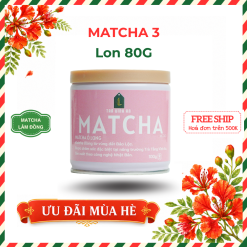 Bột trà Matcha Ô Long 3 | Lon 80g
