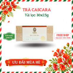 Trà vỏ cà phê Cascara | Túi lọc 30x2,5g