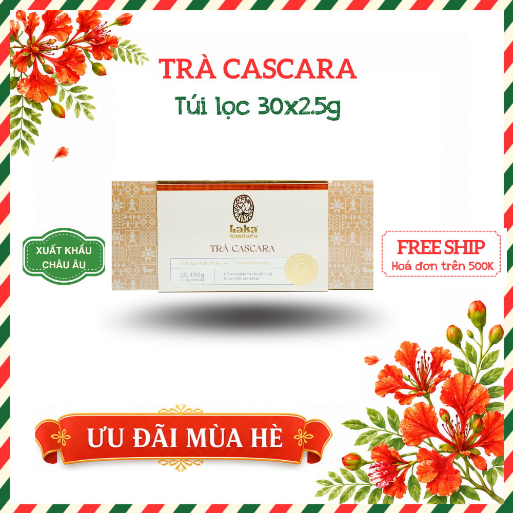 Trà vỏ cà phê Cascara | Túi lọc 30x2,5g 1 Trà vỏ cà phê Cascara | Túi lọc 30x2,5g