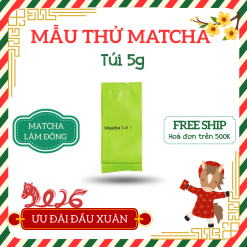 Mẫu thử Matcha Ô Long | 5g 15 46