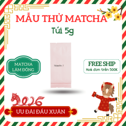 Alternative view of Mẫu thử Matcha Ô Long | 5g