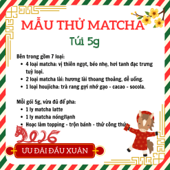 Mẫu thử Matcha Ô Long | 5g 19 51