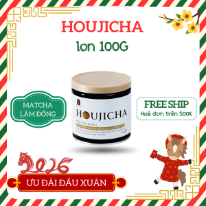 Houjicha (Matcha ô long rang) - Lon 100g