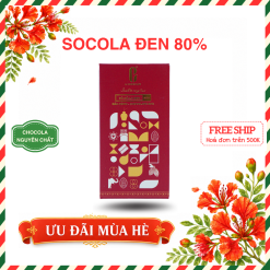 Thanh Socola Đen 80%