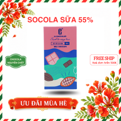Thanh Socola Sữa 55%