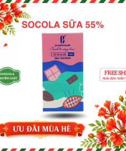 Thanh Socola Sữa 55%