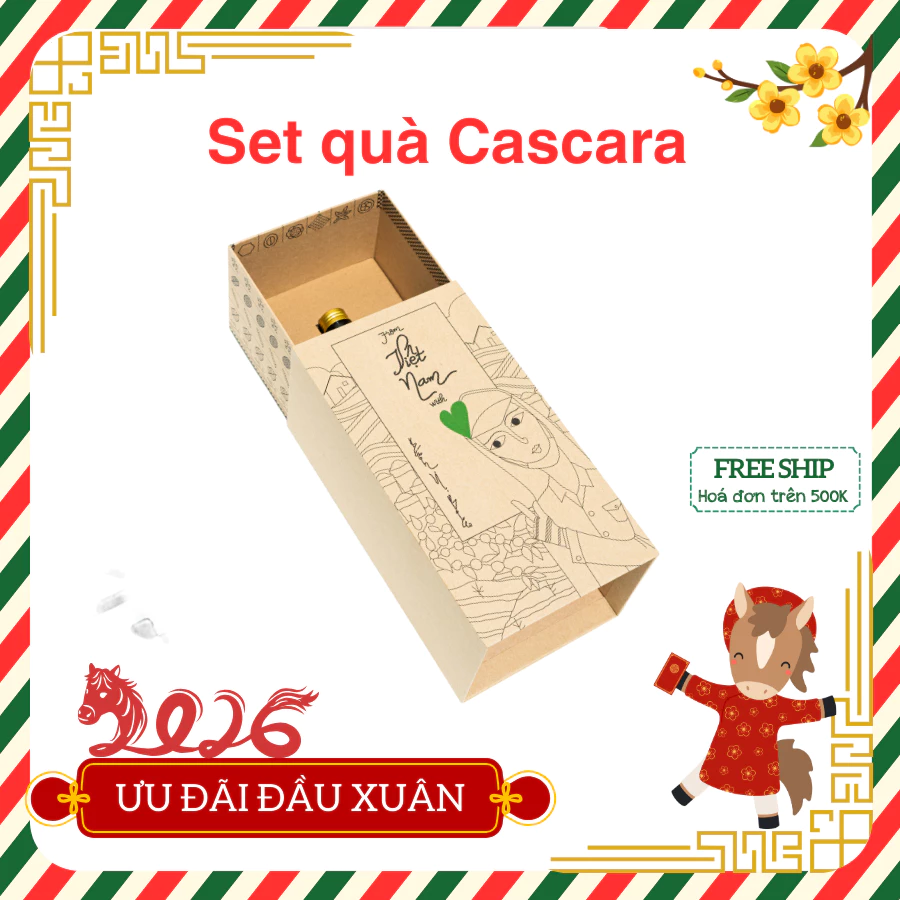 Hộp quà Cascara | Bách Vị B'lao 4 hop cascara