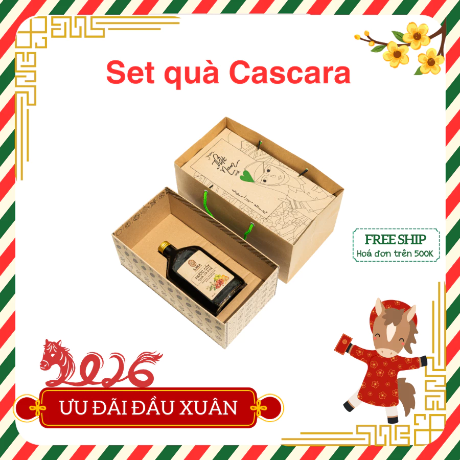 Hộp quà Cascara | Bách Vị B'lao 1 set cascara