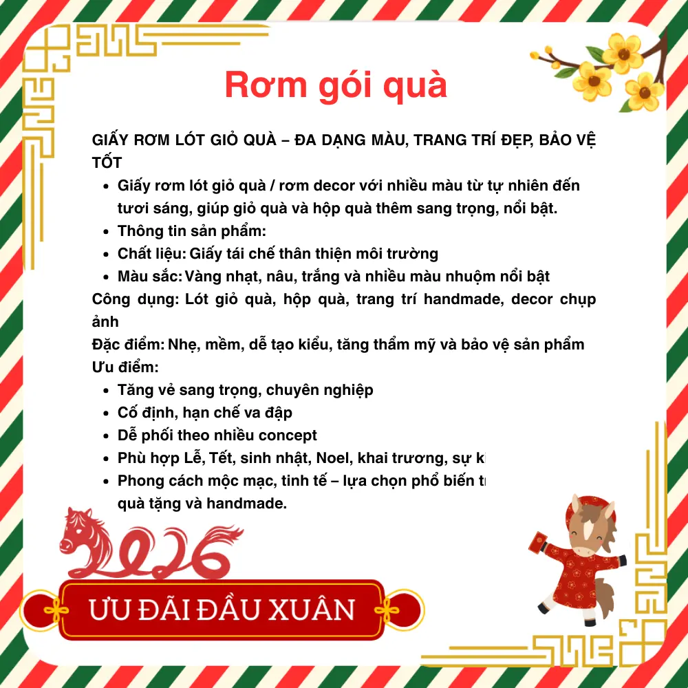 Rơm gói quà tiện lợi 6 13