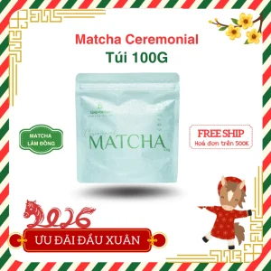 Bột trà Matcha Ô long Ceremonial | Túi 100g