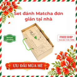 Set đánh Matcha đơn giản 10 243