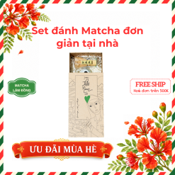 Set đánh Matcha đơn giản 9 244