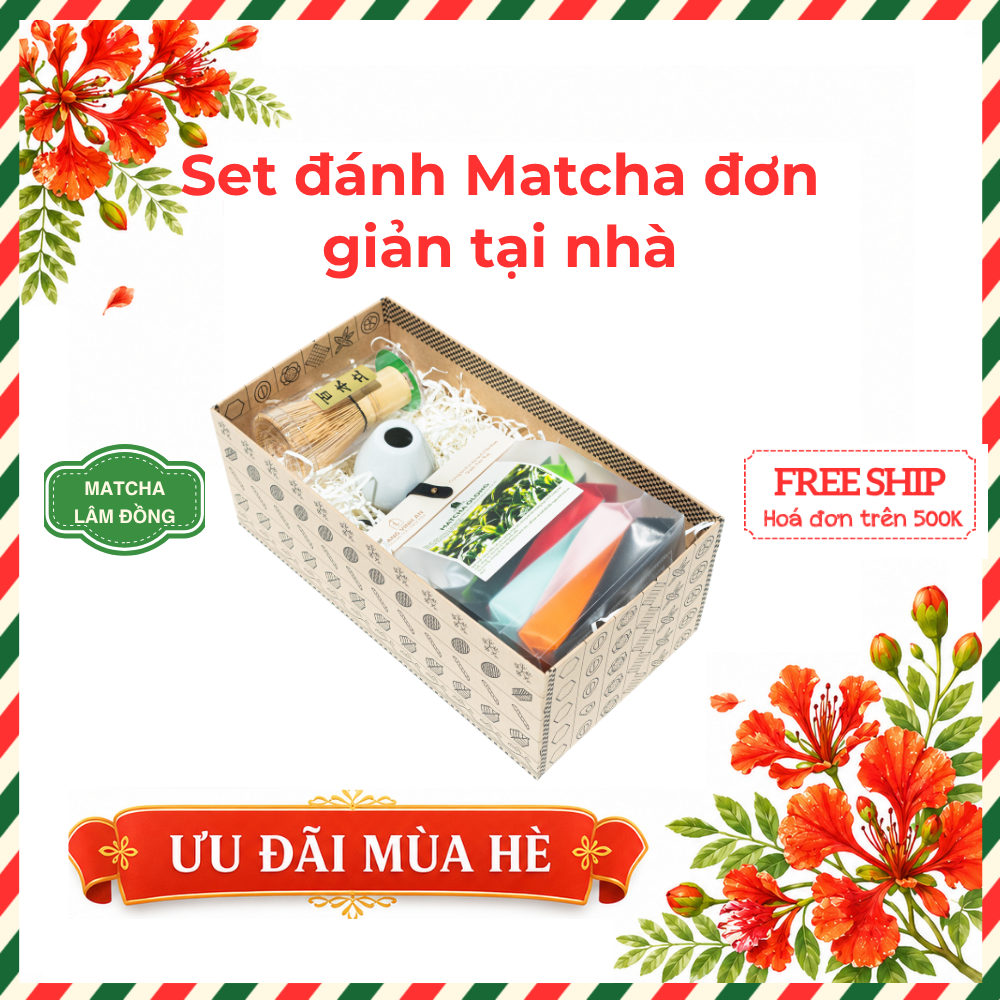 Set đánh Matcha đơn giản 3 Set đánh Matcha đơn giản - Ảnh 3