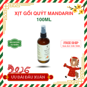 Xịt Gối Quýt Mandarin | Thư giãn – Ngủ ngon | Bách Vị B’lao 6 29