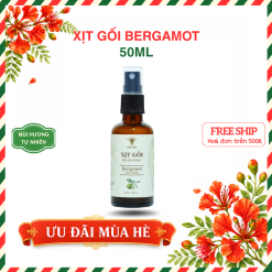 Xịt Gối Bergamot | Thư giãn – Ngủ ngon | Bách Vị B’lao