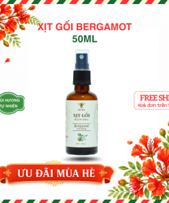 Xịt Gối Bergamot | Thư giãn – Ngủ ngon | Bách Vị B’lao