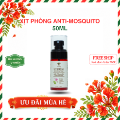 Xịt phòng Anti-Mosquito | Thư giãn – Đuổi muỗi | Bách Vị B’lao