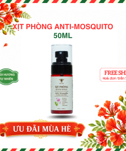 Xịt phòng Anti-Mosquito | Thư giãn – Đuổi muỗi | Bách Vị B’lao