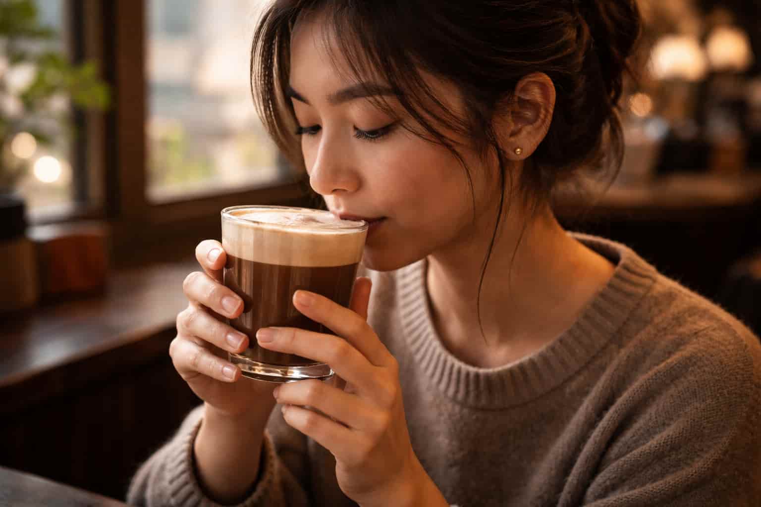 Cacao latte là lựa chọn cân bằng giữa đơn giản và trải nghiệm