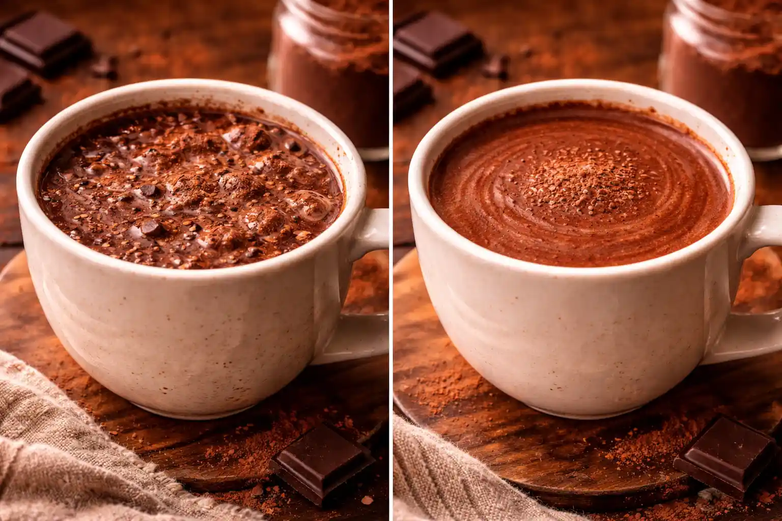 3 cách pha cacao nóng ngon chuẩn vị tại nhà | Bách Vị B'lao 3 Sai lầm phổ biến trong cách pha cacao nóng khiến cacao bị vón cục và thiếu độ mịn