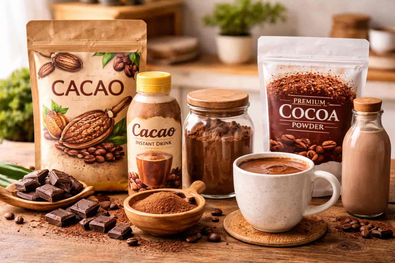 Bột cacao giá bao nhiêu phụ thuộc vào chất lượng và độ nguyên chất