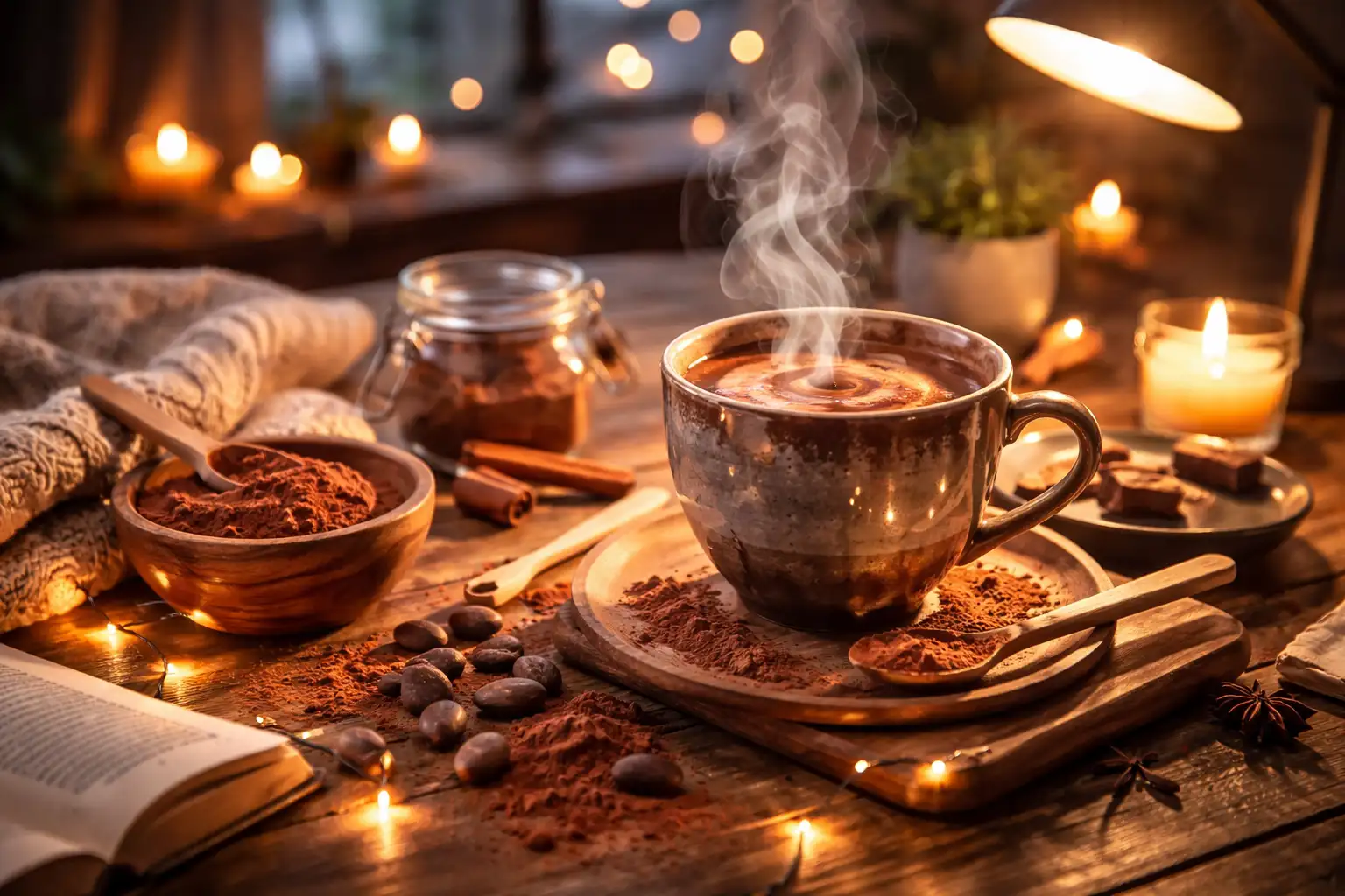 Uống cacao có tác dụng gì? 7 công dụng tuyệt vời cho sức khỏe | Bách Vị B'lao 6 Cacao vẫn có thể dùng buổi tối nếu pha đúng cách và không lạm dụng