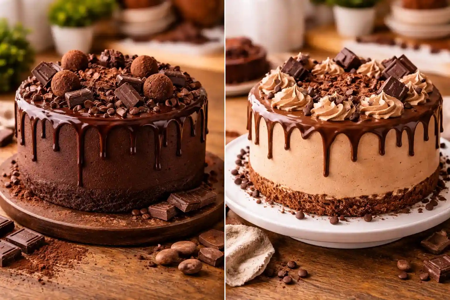 Bột cacao ngon giúp bánh có màu đẹp và hương vị rõ ràng hơn