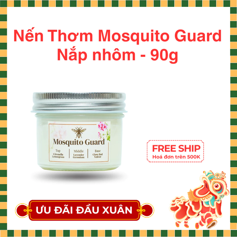 Mosquito Guard – Nến thơm thiên nhiên 1 Mosquito Guard 90g