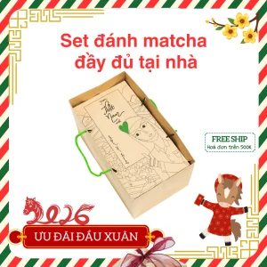 Set đánh Matcha đầy đủ 9 Set danh matcha day du 1