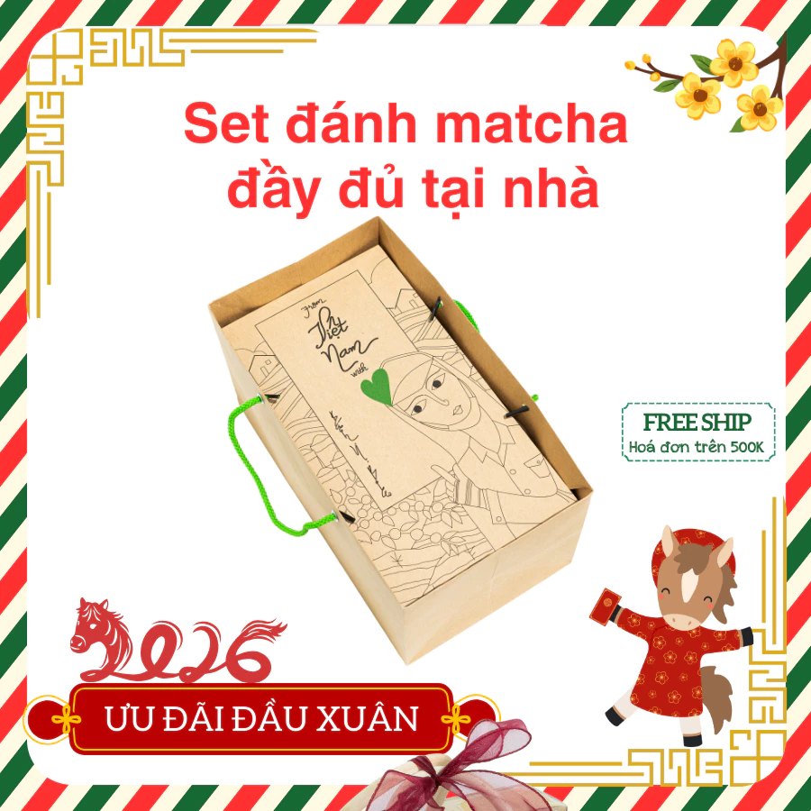 Set đánh Matcha đầy đủ 4 Set danh matcha day du 1