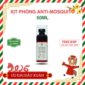 Xịt phòng Anti-Mosquito | Thư giãn – Đuổi muỗi | Bách Vị B’lao
