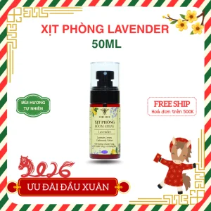 Xịt phòng Lavender | Thư giãn | Bách Vị B’lao