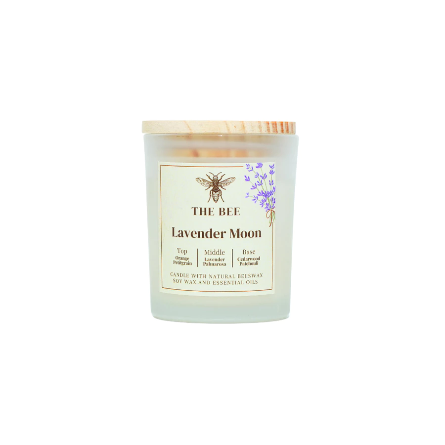 Lavender Moon – Nến thơm thiên nhiên 4 moon nap go 140gg
