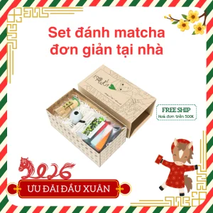 Set đánh Matcha đơn giản 7 set danh matcha don gian