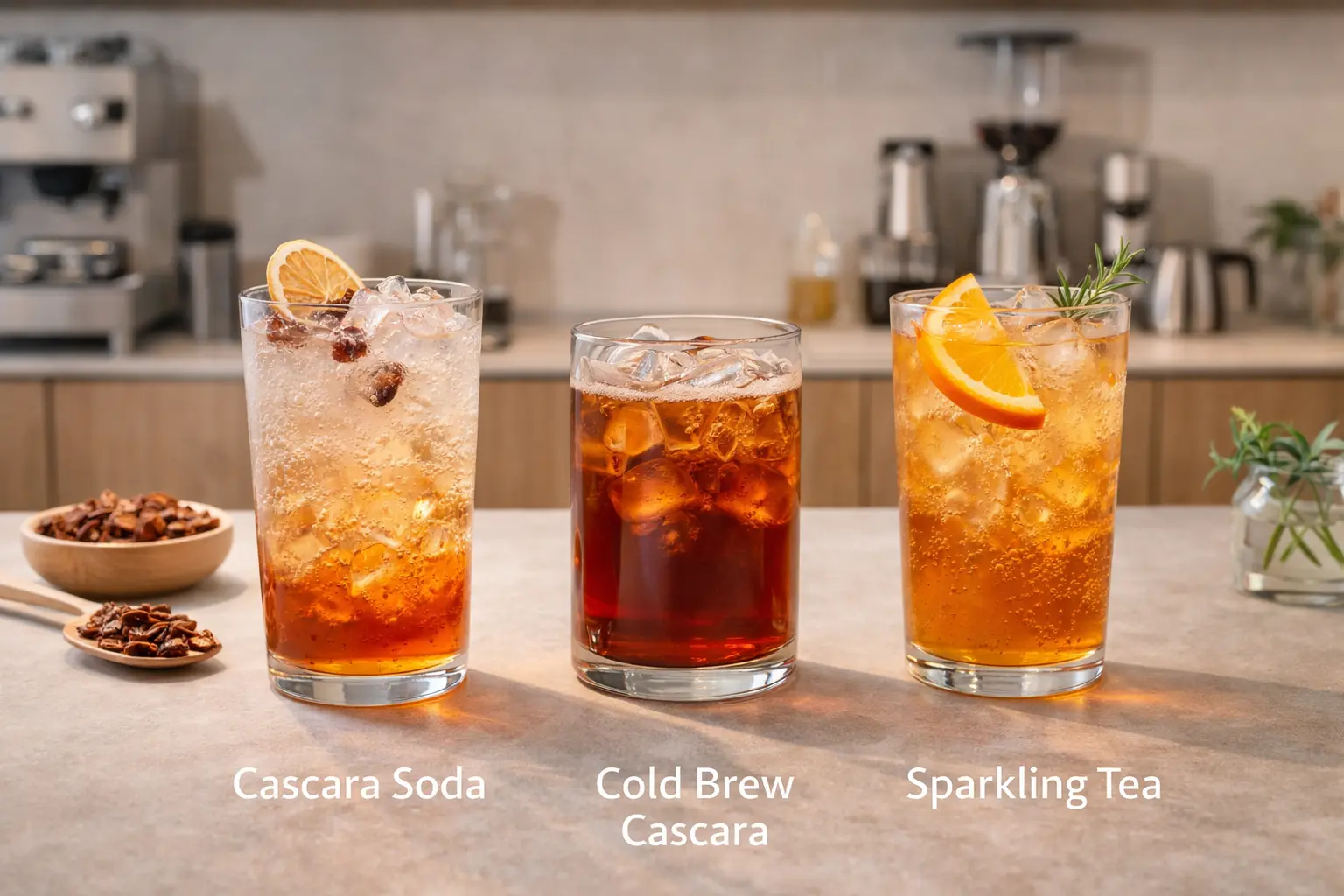 Không chỉ dùng để hãm trà, cascara còn có thể biến tấu thành nhiều thức uống hiện đại và giàu cảm hứng