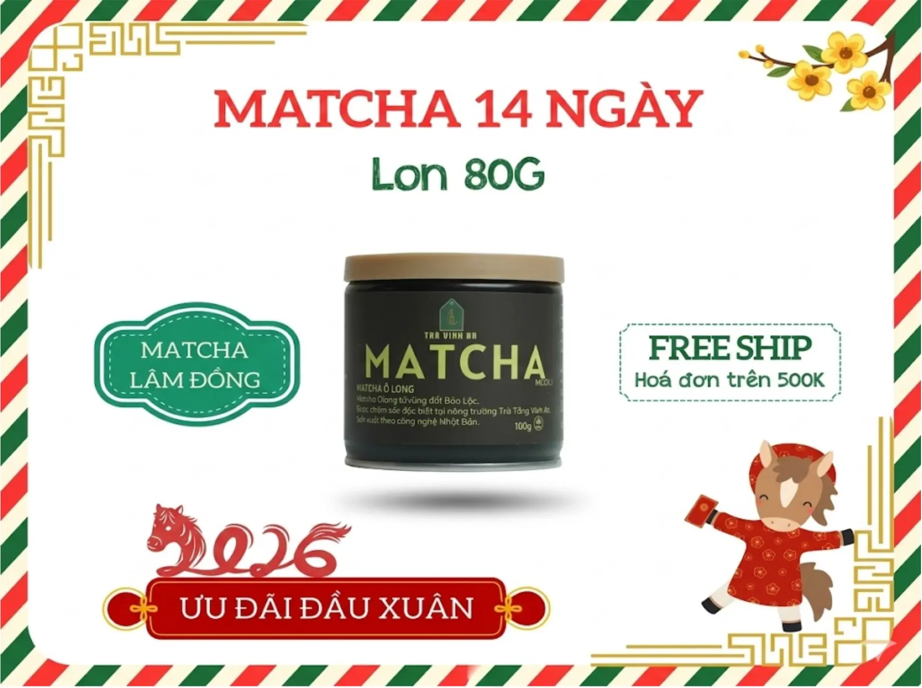 So Sánh Trà Oolong và Matcha Oolong: 5 Khác Biệt Quan Trọng | Bách Vị B'lao 6 Matcha ô long 14 ngày