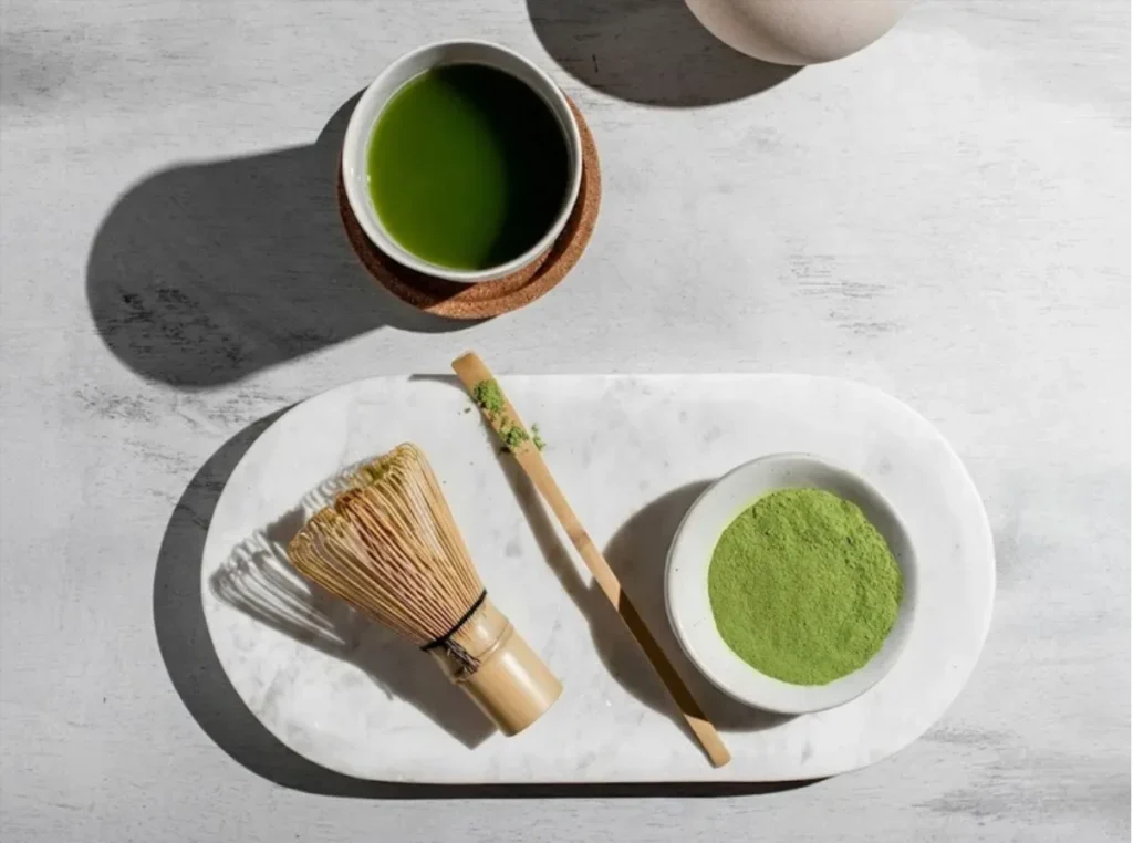Matcha ô long có giúp giảm cân không? 3 cách uống hiệu quả | Bách Vị B'lao 1 Cách pha Matcha oolong