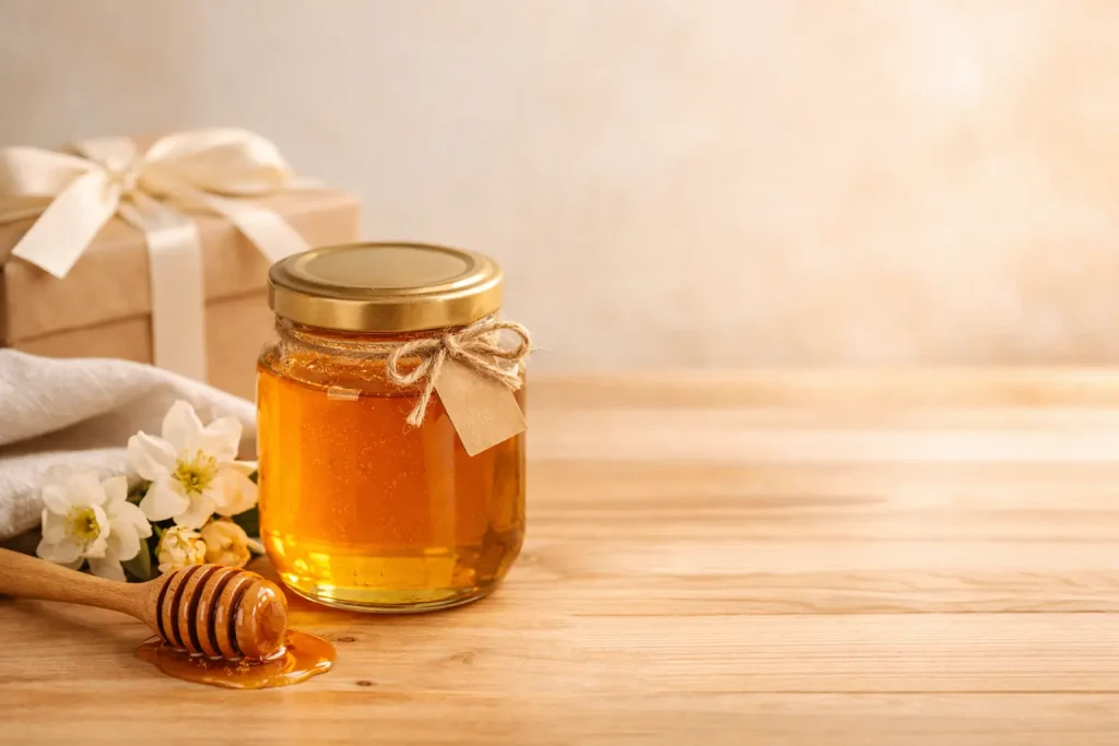 Mật ong nguyên chất là món quà tinh tế, dễ tặng và giàu giá trị sử dụng