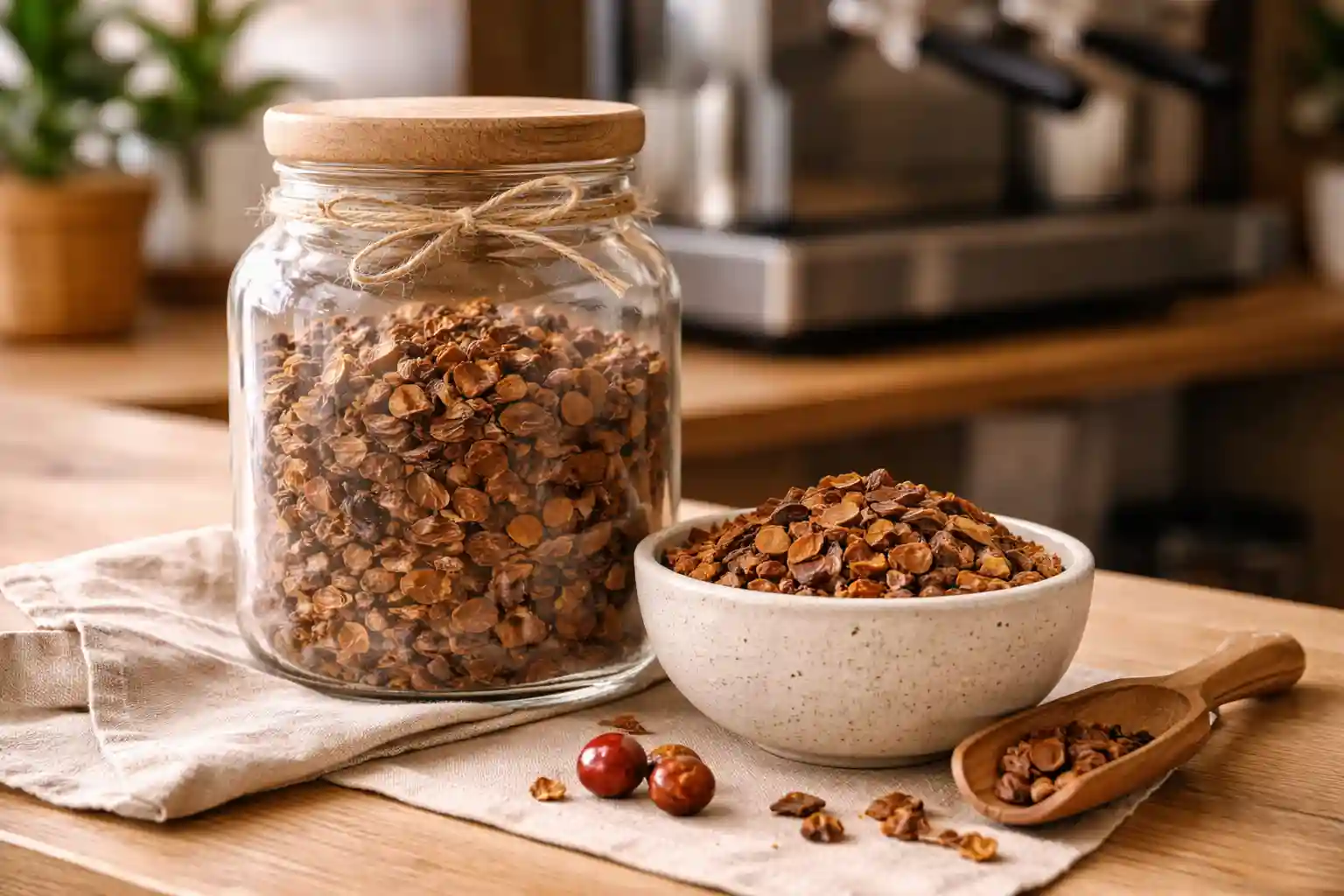 Cascara là nguyên liệu mới đủ lạ để tạo điểm nhấn cho menu quán