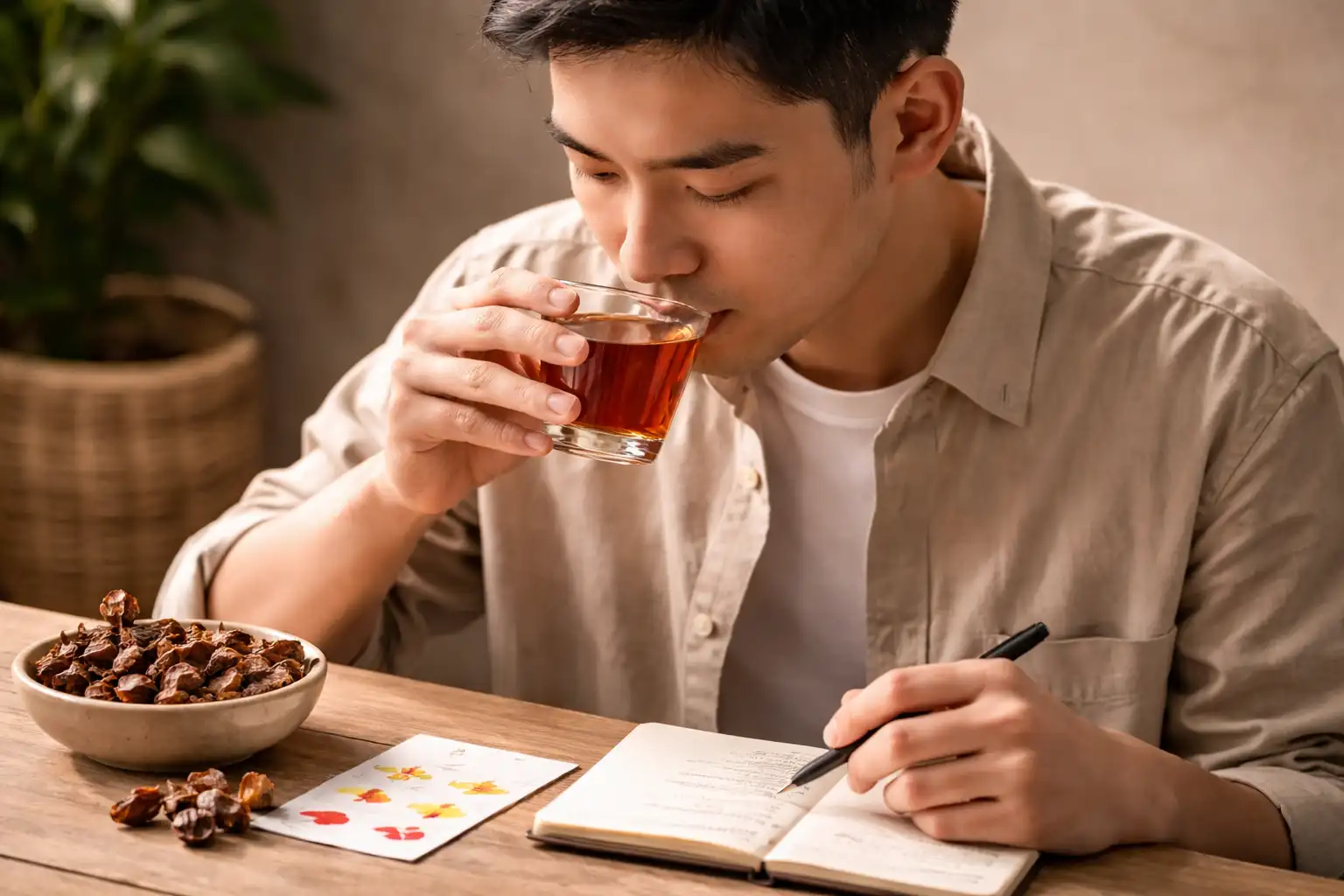 Hương vị trà cascara có gì lạ? Vì sao càng uống càng mê? | Bách Vị B'lao 11 Cascara là kiểu vị càng uống kỹ càng thấy hay