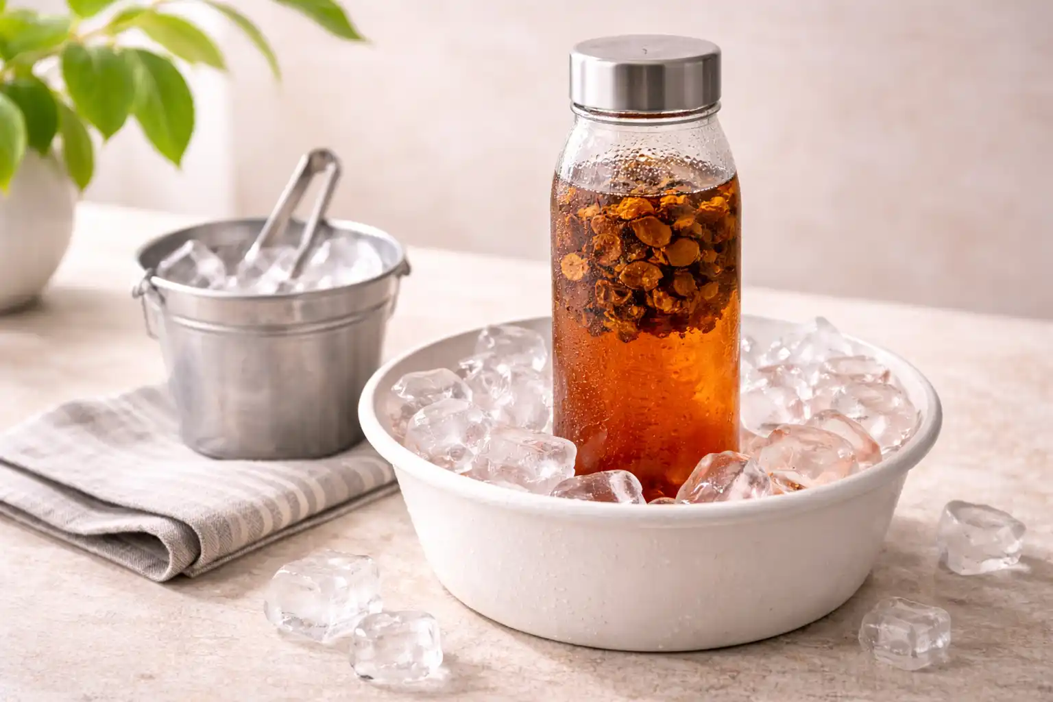 Cascara pha lạnh mang cảm giác mát, nhẹ và dễ tiếp cận hơn trong ngày nóng